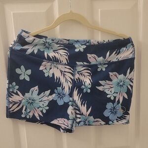 Reel Legends Blue Floral Swim Shorts